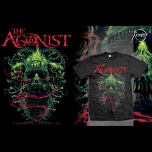 The Agonist "Feast On The Living" T-Shirt (S, XL & 2-XL ONLY)