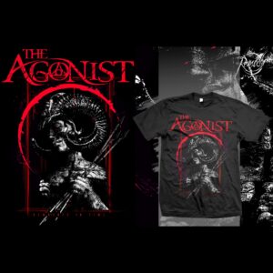 The Agonist "Remnants In Time" T-Shirt (S, XL & 2-XL ONLY)