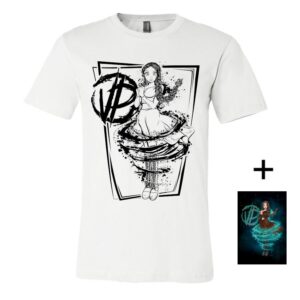 Vicky Psarakis "Lifestream" T-Shirt & Small Print - White Version (SOLD OUT)
