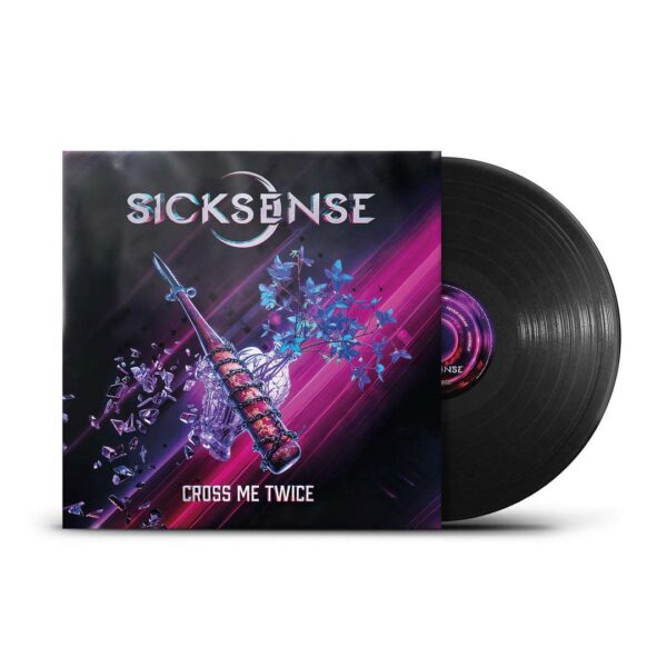 Sicksense "Cross Me Twice" Black Vinyl