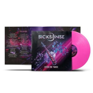 Sicksense "Cross Me Twice" Pink Vinyl w/ Signed Booklet (LIMITED)