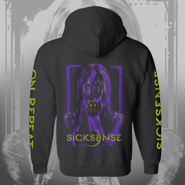 Sicksense "On Repeat" Zip Up Hoodie - Image 3