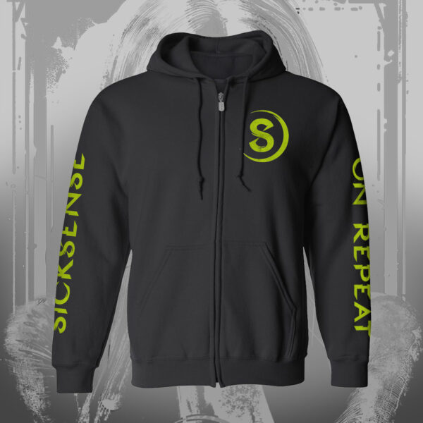 Sicksense "On Repeat" Zip Up Hoodie - Image 2