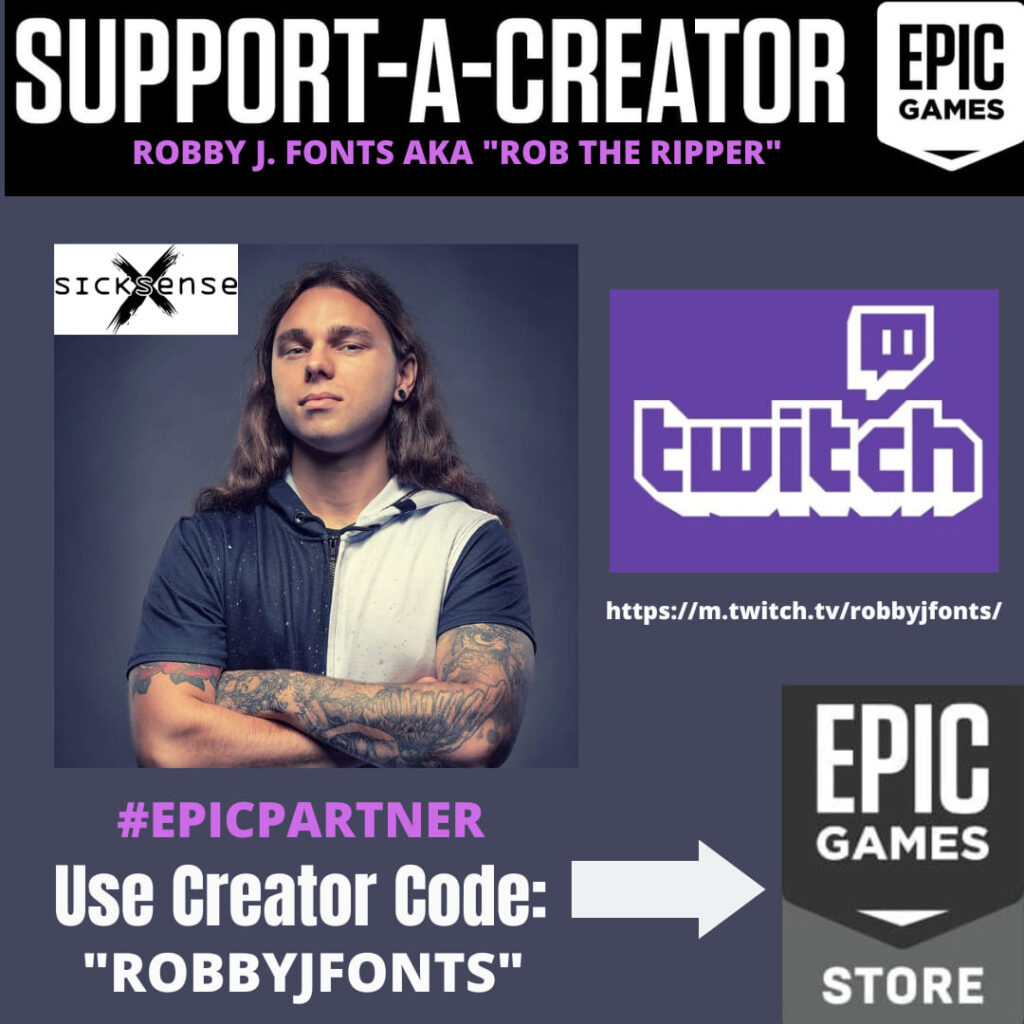 Rob The Ripper Becomes An Epic Games Ambassador – SOUND ESCAPE